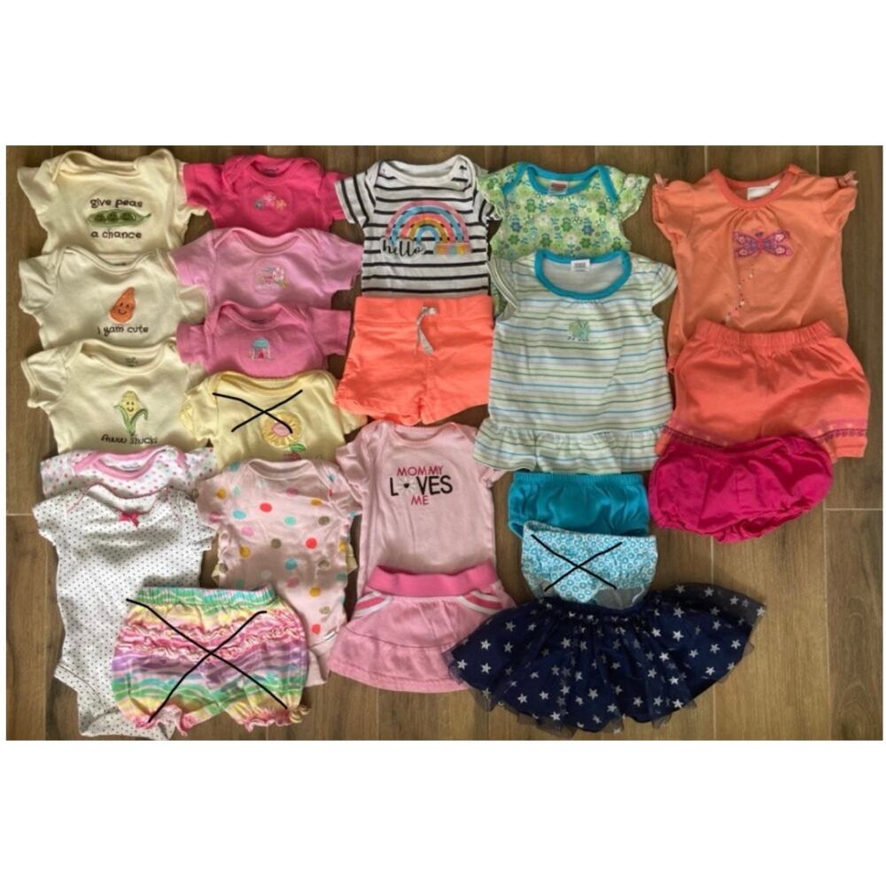 Infant Girl Clothing 0-3 Months Summer